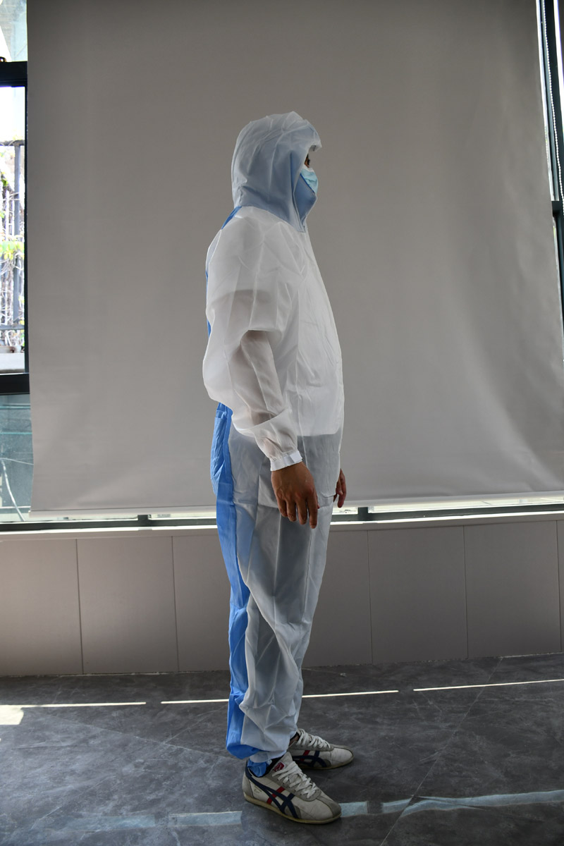 What is the white protective suit called?